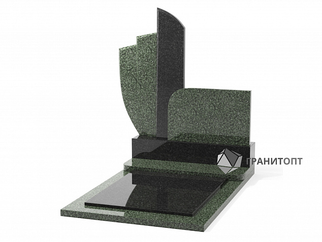 Составной цветной памятник Ц-7