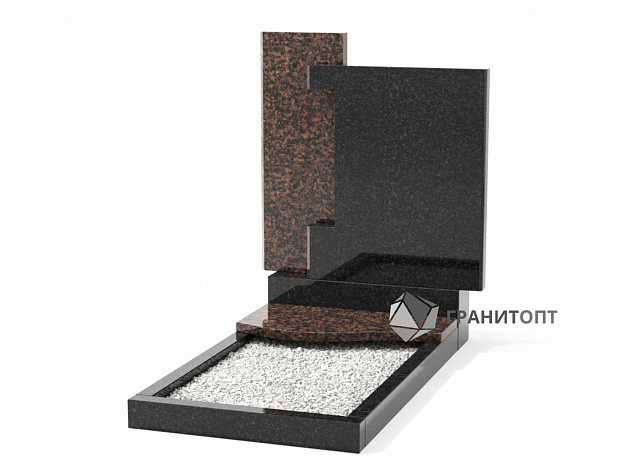 Составной цветной памятник Ц-6