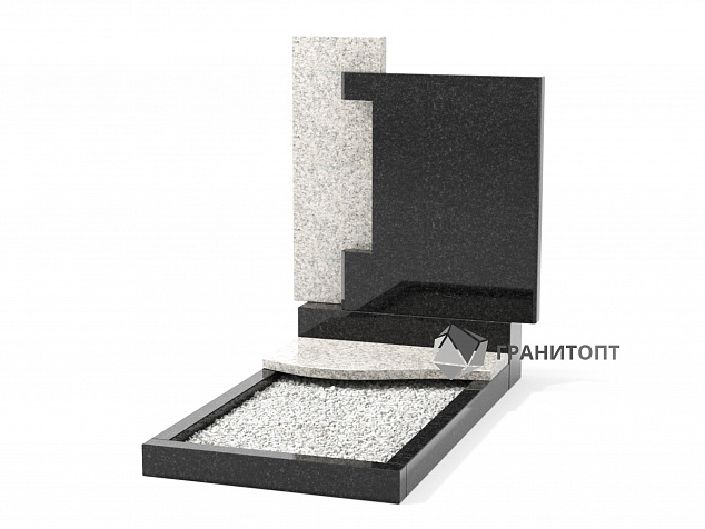 Составной цветной памятник Ц-6