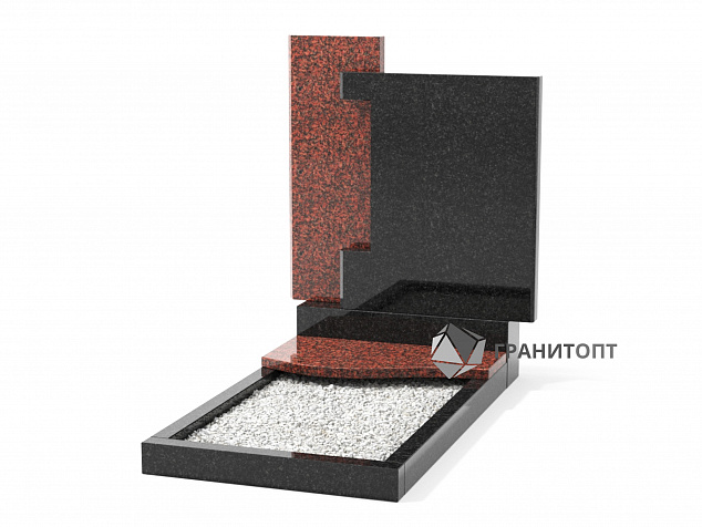 Составной цветной памятник Ц-6