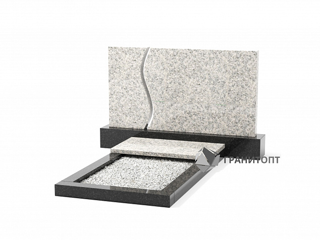 Составной цветной памятник Ц-5