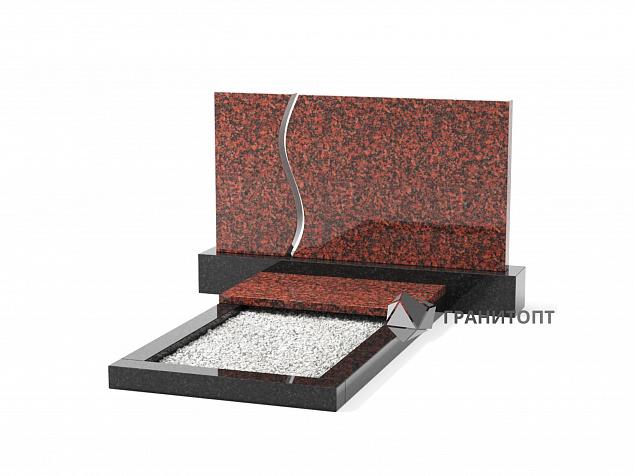 Составной цветной памятник Ц-5