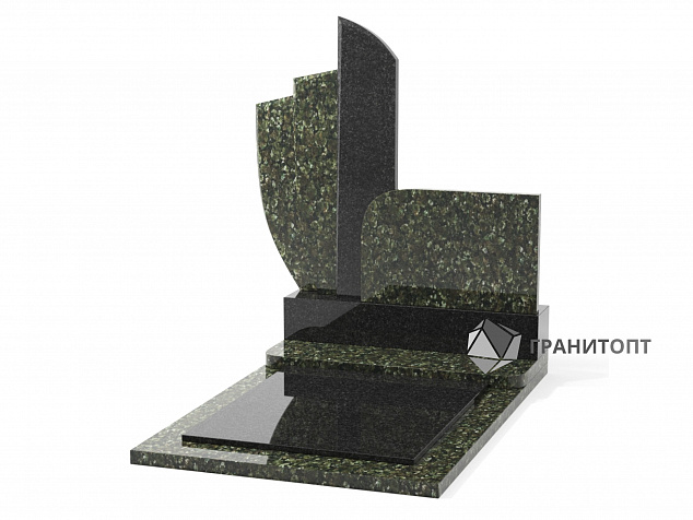 Составной цветной памятник Ц-7