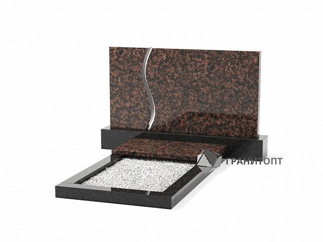 Составной цветной памятник Ц-5