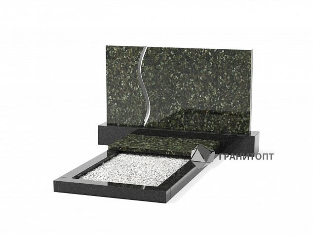 Составной цветной памятник Ц-7