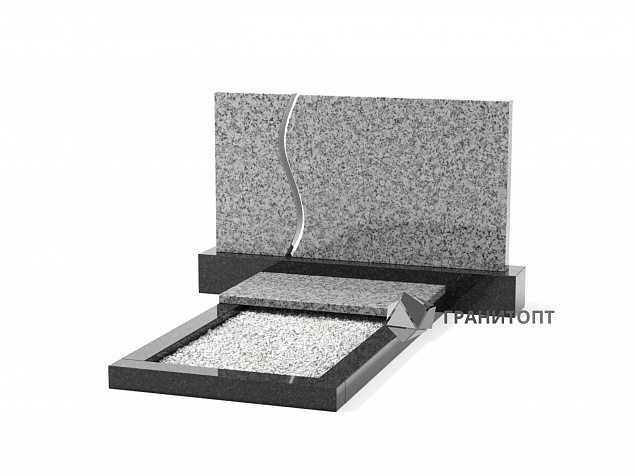 Составной цветной памятник Ц-5