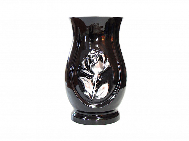 Ваза ритуальная из полимергранита В-3
