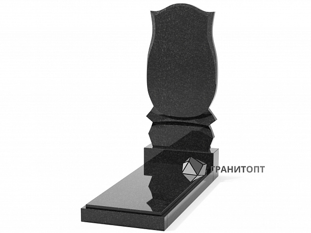 Одинарный вертикальный памятник В-20