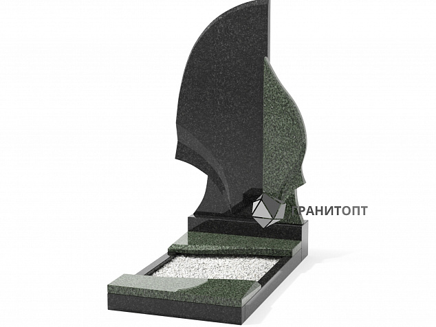 Составной цветной памятник Ц-2