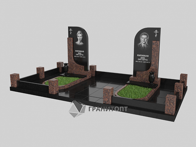 Мемориальный комплекс из гранита МК-9
