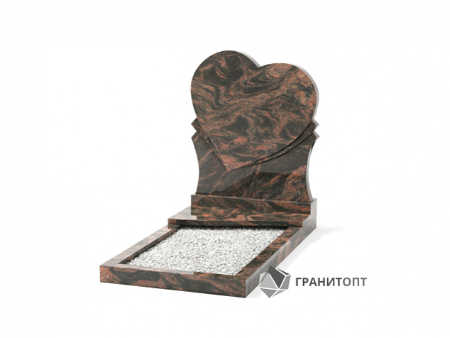 Памятник с сердцем С-7