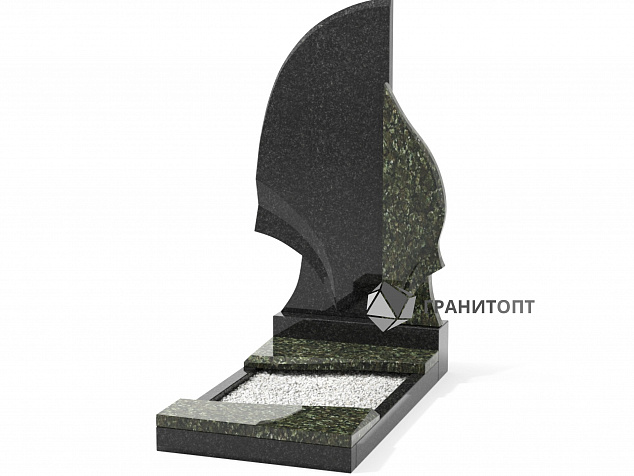 Составной цветной памятник Ц-2