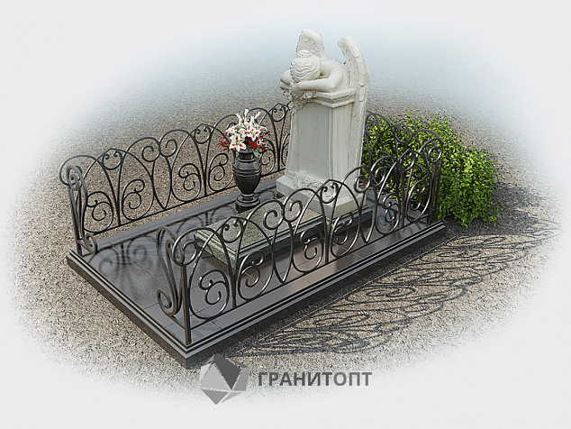 Мемориальный комплекс с ангелом МК-43