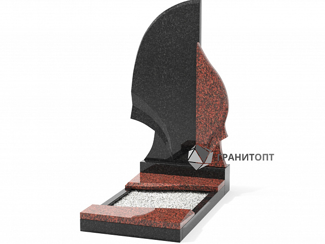 Составной цветной памятник Ц-2