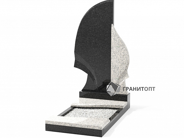 Составной цветной памятник Ц-2