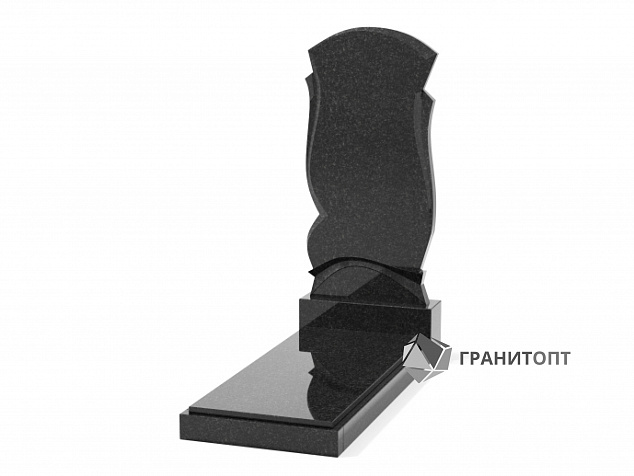 Одинарный вертикальный памятник В-57