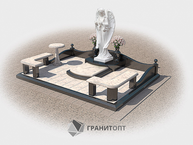 Мемориальный комплекс с ангелом МК-61